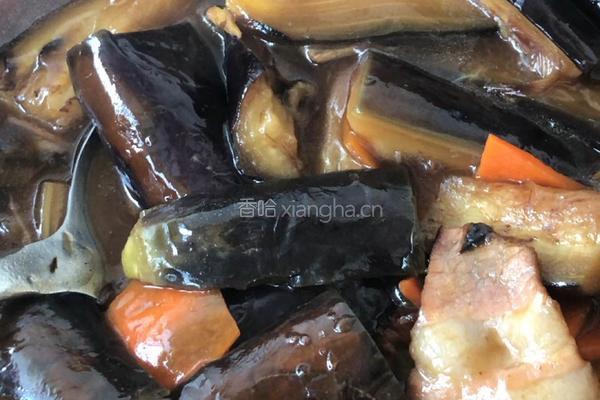 腊肉茄子煲的做法图解13