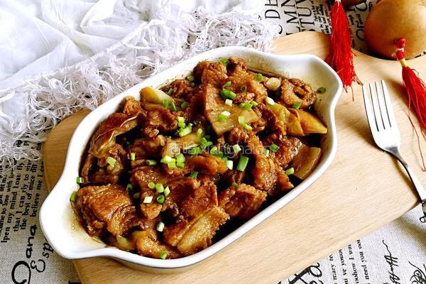 五花肉蒸土豆的做法图解8