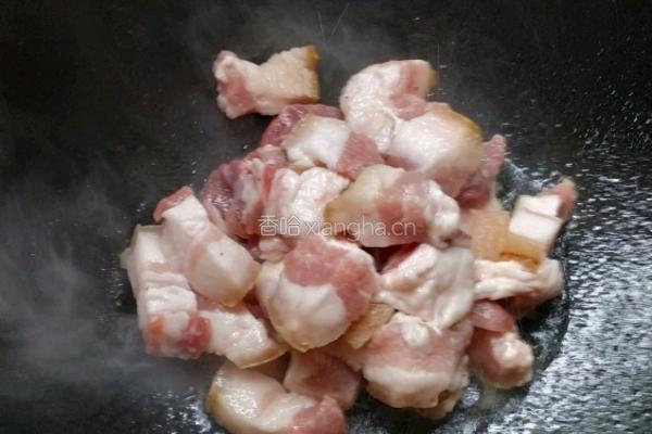 冬菜烧肉的做法图解3