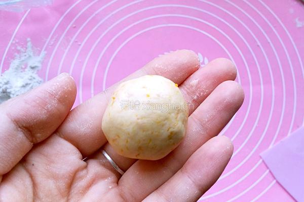 南瓜糯米糍的做法图解9