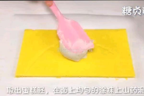 宝宝零食系列~南瓜山药卷的做法图解14