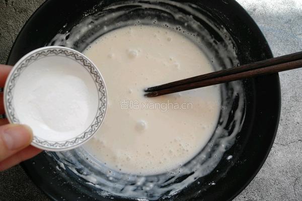 韭菜鸡蛋饼的做法图解4