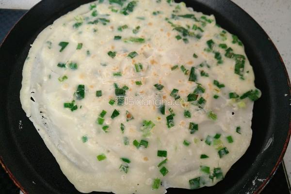 韭菜鸡蛋饼的做法图解10