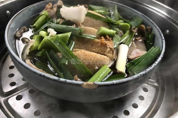 腊肉炖霉豆渣的做法图解9