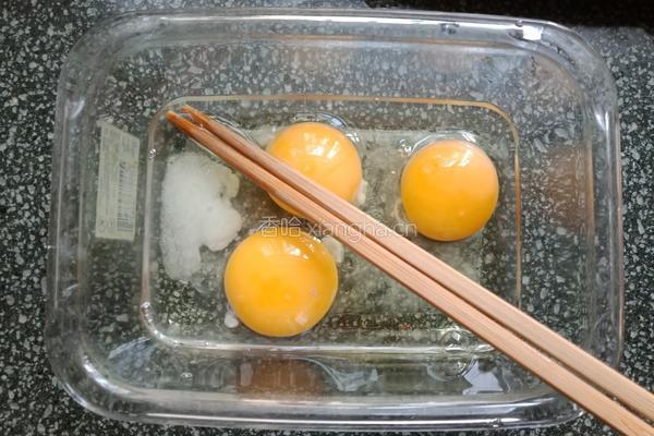 菠菜鸡蛋糕的做法图解2
