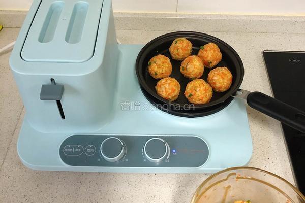 蔬菜肉松饭团的做法图解8