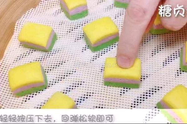 宝宝零食系列～三色馒头的做法图解17