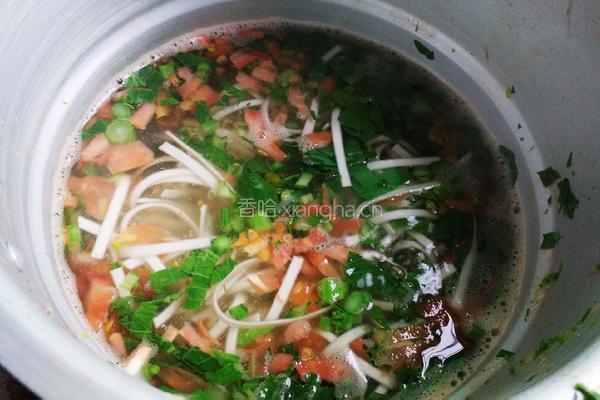 婴儿辅食之烂面条的做法图解3