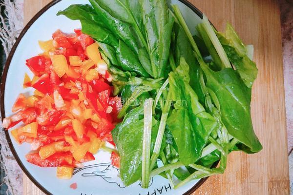 菜椒藜麦饭的做法图解1
