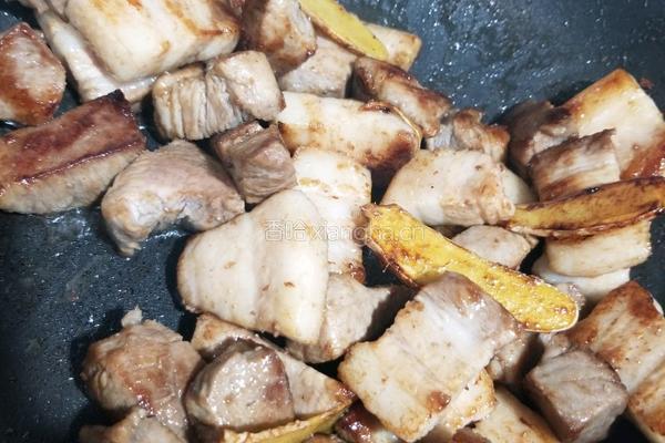 茨菇红烧肉的做法图解4