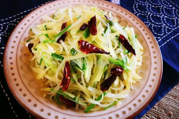 树椒土豆丝的做法图解8