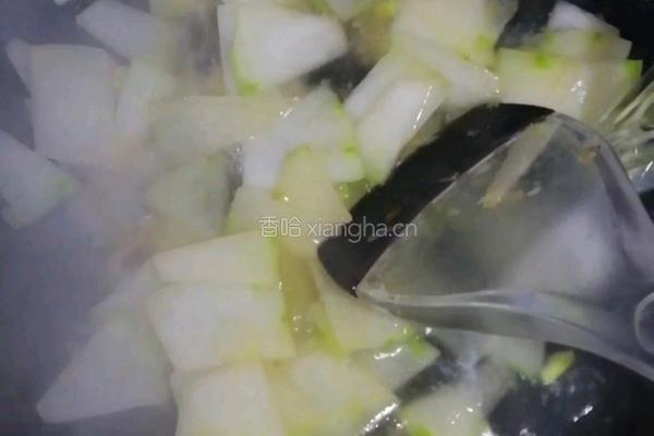 冬瓜干贝虾皮汤的做法图解8