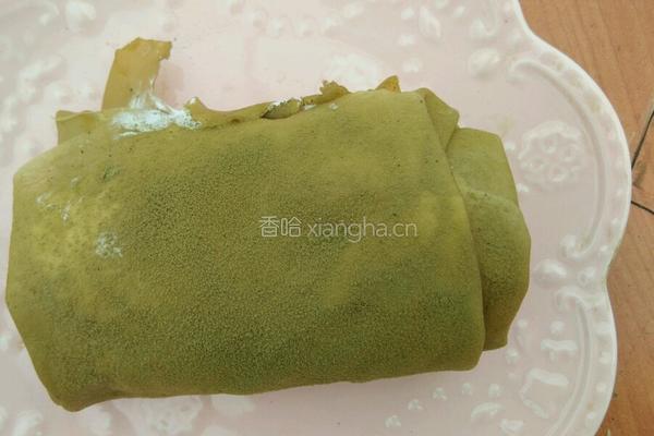 抹茶毛巾卷的做法图解13
