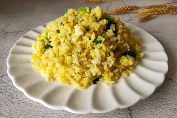 黄金蛋炒饭的做法图解6