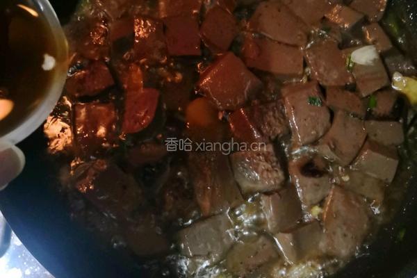 焖猪红的做法图解15