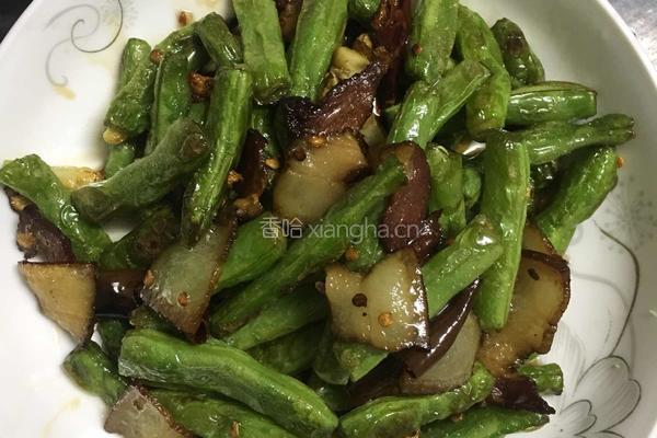 腊肉炒四季豆的做法图解7