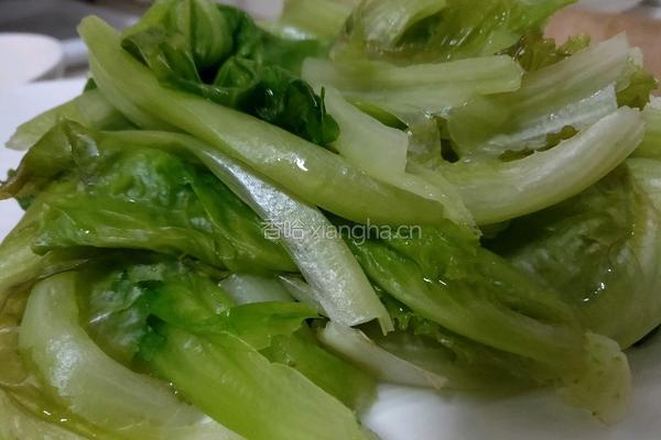 耗油生菜的做法图解6