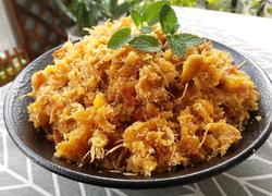 蛋黄肉松馅