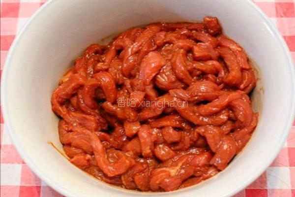 西芹炒牛肉的做法图解2