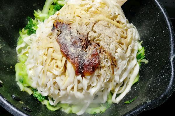 油菜蛋炒面的做法图解13