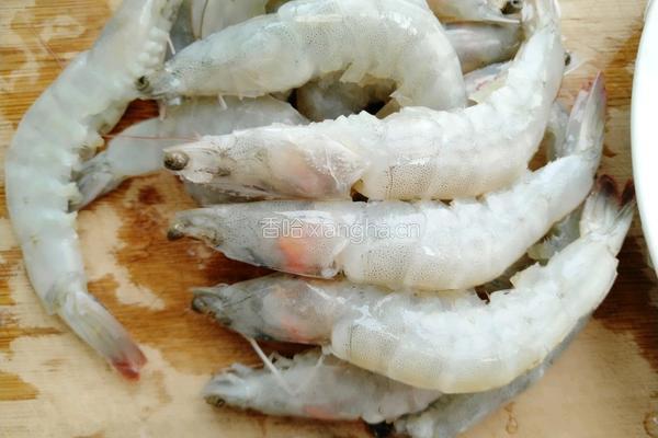 鲜虾滑蛋炒豌豆的做法图解4
