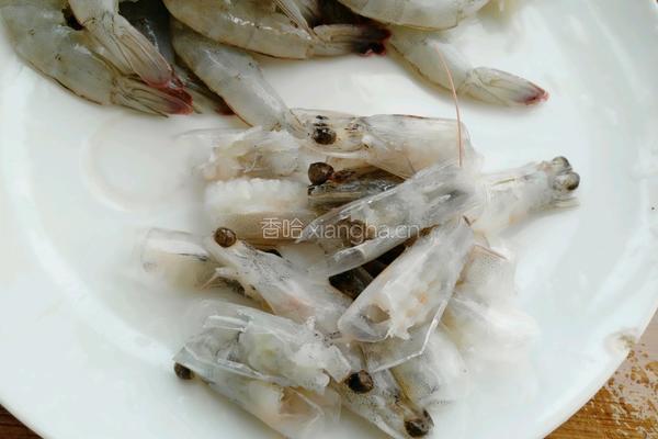 鲜虾滑蛋炒豌豆的做法图解5