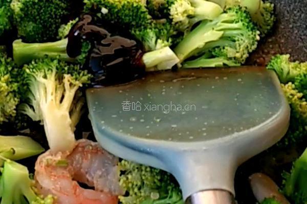 虾仁西兰花的做法图解6