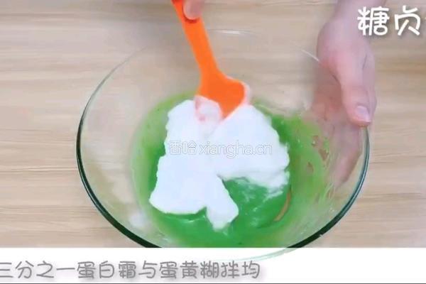 宝宝零食系列～菠菜山药三明治的做法图解9