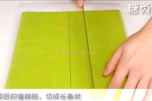 宝宝零食系列～菠菜山药三明治的做法图解14