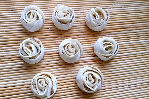 玫瑰花蒸饺的做法图解13