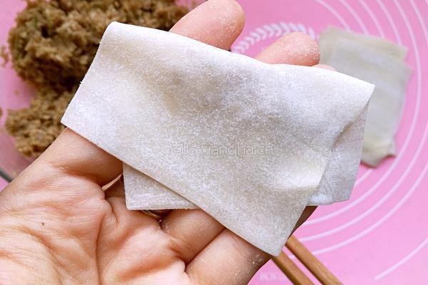 抱蛋花朵馄饨的做法图解4