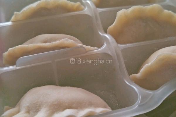 豆角春笋猪肉馅水饺的做法图解10