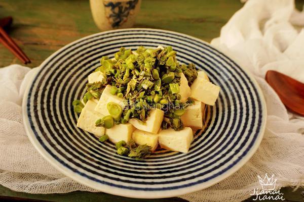 香椿拌豆腐的做法图解11