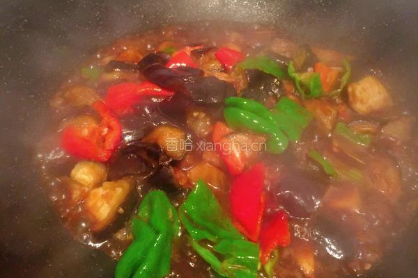 酱汁红烧茄子的做法图解8