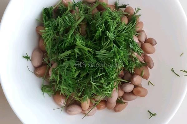 葱油茴香花生的做法图解3