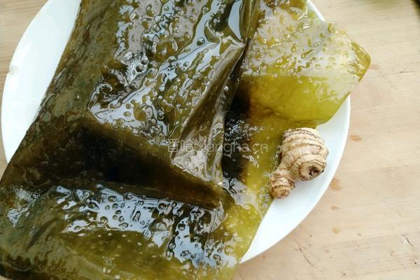 黄豆炖海带的做法图解3