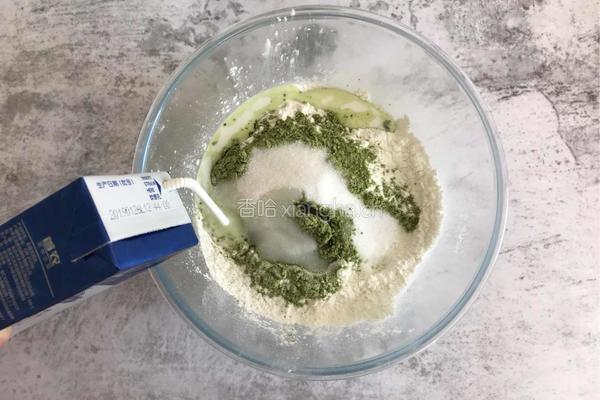 抹茶草莓大福的做法图解1