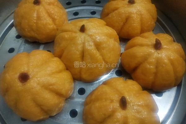 紫薯南瓜包的做法图解8