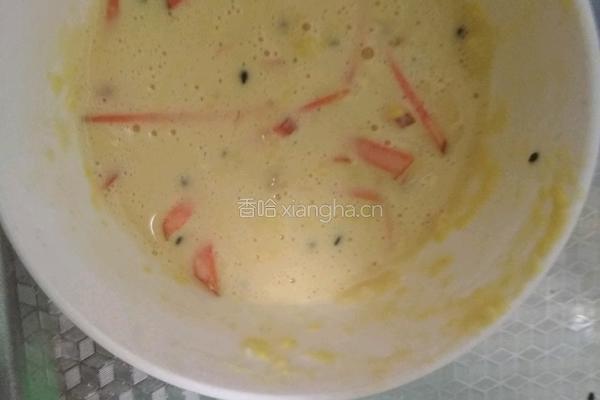 胡萝卜脆皮蛋饼的做法图解4