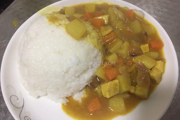 咖喱鸡饭
