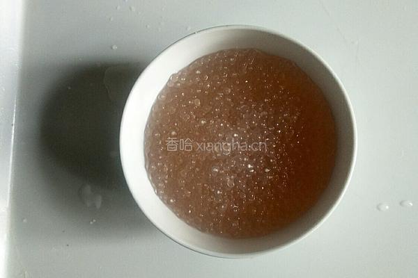 草莓西米露的做法图解5
