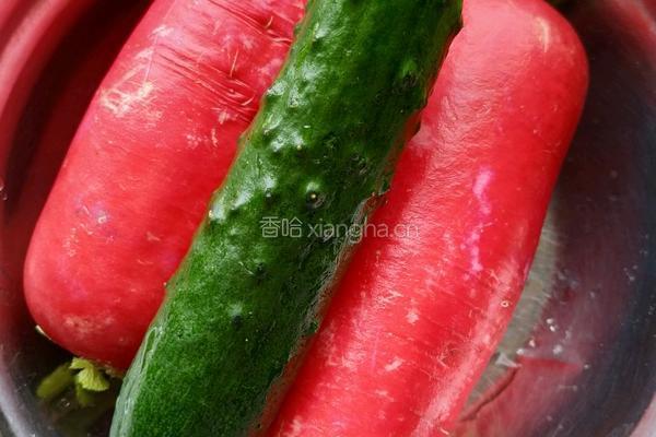 虾球萝卜的做法图解1