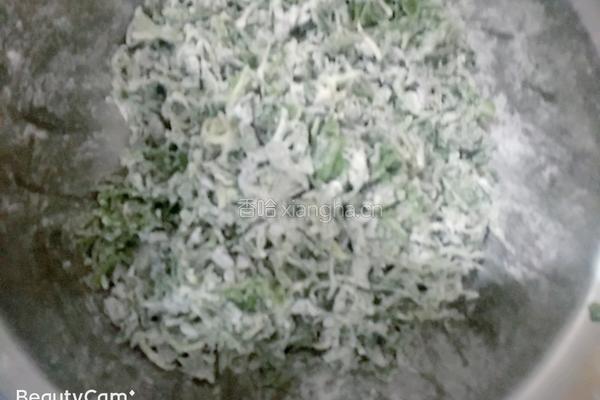 地菜（荠菜）新吃法的做法图解4