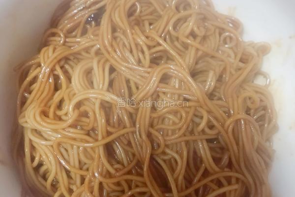 快手葱油拌面的做法图解7