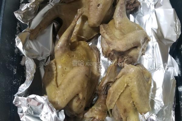 盐焗乳鸽的做法图解5