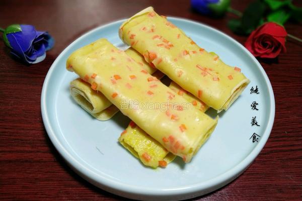 胡萝卜蛋卷