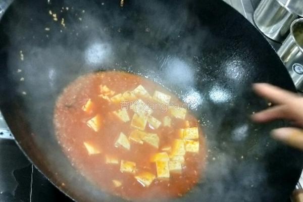 麻婆豆腐的做法图解7