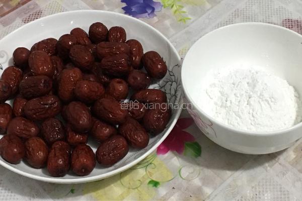 糯米枣的做法图解1