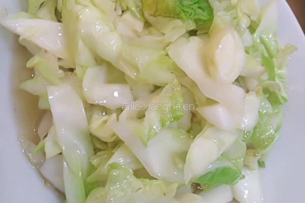 爆炒卷心菜的做法图解5
