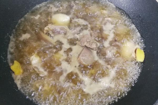 花椒牛肉萝卜汤的做法图解7